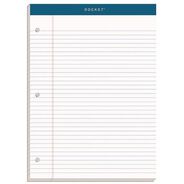 FACILITY MAINTENANCE SUPPLIES | TOPS 8.5 in. x 11.75 in. Double Docket Pads with Extra Sturdy Back - White (100-Sheets/Pad)