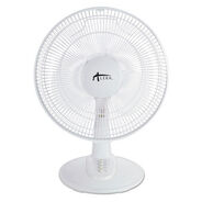 HEATING COOLING VENTING | Alera ALEFAN122 3-Speed 12 in. Plastic Oscillating Desk Fan - White