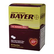 PRODUCTS | Bayer Genuine Buffered Aspirin (NSAID) Tablet 2 Tablets/Packet 30 Packetss/Box