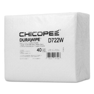 PRODUCTS | Chicopee Durawipe Medium-Duty 14.6 in. x 13.7 in. Industrial Wipers - White (40/Pack, 24 Packs/Carton)