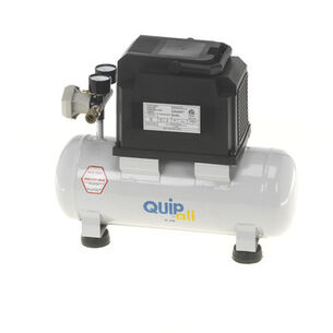 PORTABLE AIR COMPRESSORS | Quipall 1/3 HP 2 Gallon Oil-Free Hotdog Air Compressor