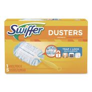 DUSTERS | Swiffer Dust Lock Fiber 6 in. Handle Dusters Starter Kit - Blue/Yellow (1-Kit)