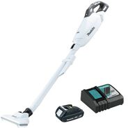 HANDHELD VACUUMS | Makita 18V LXT Brushless Lithium-ion Compact Cordless 4 Speed Vacuum Kit with Push Button and Dust Bag (2 Ah)