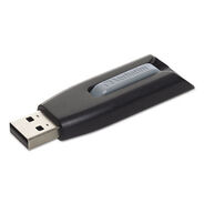 OFFICE AND OFFICE SUPPLIES | Verbatim Store 'n' Go V3 16 GB USB 3.0 Drive - Black/Gray