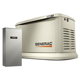 GENERATORS | Generac Guardian 26kW Air-Cooled Standby Generator with Whole House Switch Wi-Fi Enabled