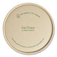 PRODUCTS | World Centric 3.6 in. Diameter Paper Lids for Bowls - Brown (500/Carton)
