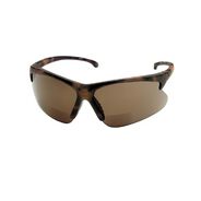 EYE PROTECTION | Ansell V60 30-06 Readers Safety Sunglasses Glasses - Tortoise Nylon Frame, Smoke Polycarbonate Lens (6/Box)