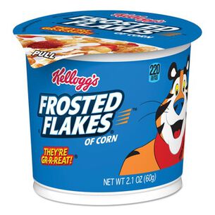 MEALS ENERGY BARS | Kellogg's Frosted Flakes 2.1 oz. Single-Serve Breakfast Cereal Cups (6/Box)