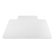 FACILITY MAINTENANCE SUPPLIES | Deflecto CM14112AM Medium Pile Carpet Lipped 48 in. x 36 in. Antimicrobial Chair Mat - Clear (1/Carton)
