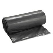 TRASH BAGS | Inteplast Group 40 in. x 46 in. 1.15 mil 45 Gallon Low-Density Commercial Can Liners - Black (120/Carton)