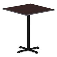 OFFICE DESKS AND WORKSTATIONS | Alera 35.38 in. x 35.38 in. Square Reversible Laminate Table Top - Medium Cherry/Mahogany
