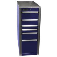 CABINETS | Homak HXL 72 in. Roller Cabinet with SS Top - Black