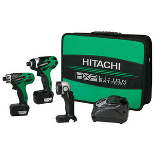 PRODUCTS | Hitachi HXP 10.8V Cordless Lithium-Ion 3-Tool Combo Kit