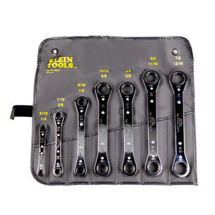 HAND TOOLS | Klein Tools 7-Piece Ratcheting Box Wrench Set