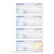 PRODUCTS | TOPS 100 Forms Total Account plus Payment Sections Three-Part Carbonless 7.13 in. x 2.75 in. Money and Rent Receipt Book