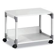 MATERIAL HANDLING | Durable 371010 System 48 23.6 in. x 18.7 in. x 17 in. 2 Shelves Metal Multi-Function Trolley - Gray