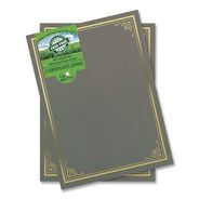 OFFICE AND OFFICE SUPPLIES | Geographics 12.5 in. x 9.75 in. Certificate/Document Cover - Metallic Gray (6/Pack)