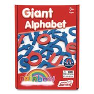 ARTS AND CRAFTS | Junior Learning Inc 3 in. Tall Lowercase Letters Rainbow Giant Alphabet - Blue Consonants/Red Vowels