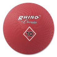 PRODUCTS | Champion Sports 10 in. Diameter Playground Ball - Red