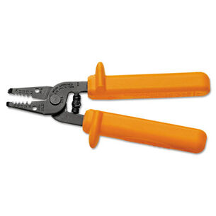 SPECIALTY PLIERS | Klein Tools Insulated Wire Stripper and Cutter - Orange