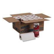 PRODUCTS | Georgia-Pacific 20085 11 in. x 9.38 in. 1-Ply Premium DRC Perforated Roll Wipers - Unscented, White (20 Rolls/Carton)