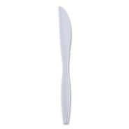 CUTLERY | Boardwalk Heavyweight Wrapped Polypropylene Knife - White (1000/Carton)
