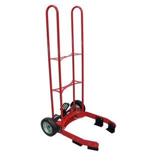  | Branick TC400 400 lbs. Capacity Hands-Free Foot Operated Tire Cart - Red