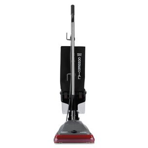 PRODUCTS | Sanitaire 12 in. Cleaning Path TRADITION Upright Vacuum - Gray/Red/Black