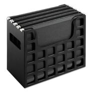 OFFICE AND OFFICE SUPPLIES | Pendaflex 6 in. Long Desktop File with Hanging Folders - Letter Size/Black