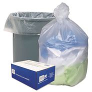 PRODUCTS | Ultra Plus 1506870 45 Gallon 12 microns 40 in. x 48 in. Can Liners - Natural (250/Carton)