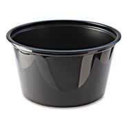 PRODUCTS | Fabri-Kal 4 oz. Plastic Portion Cups - Black (20/Carton)