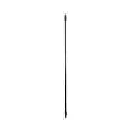 BROOMS | Boardwalk 1 in. Diameter x 60 in. Fiberglass Broom Handle Nylon Plastic Threaded End - Black