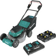 LAWN MOWERS | Makita 18V X2 (36V) LXT Lithium-Ion Brushless 21 in. Commercial Lawn Mower Kit with 4 Batteries (5.0Ah)