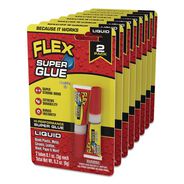 ADHESIVES AND GLUES | Flex Seal Products 0.1 oz Flex Super Glue - Dries Clear (8/Carton)