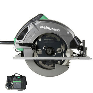 POWER TOOLS | Metabo HPT 15 Amp Single Bevel 7-1/4 in. Corded Circular Saw with Blower Function, and Aluminum Die Cast Base