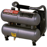 AIR COMPRESSORS | SENCO 1.5 HP 2.5 Gallon Oil-Free Twin Stack Air Compressor
