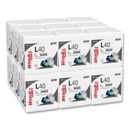 CLEANERS AND CHEMICALS | WypAll L40 1/4 Fold 12.5 in. x 12 in. Towels - White (56/Box, 18 Packs/Carton)