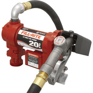 OTHER SAVINGS | Fill-Rite 12V DC 20 GPM High Flow Fuel Transfer Pump