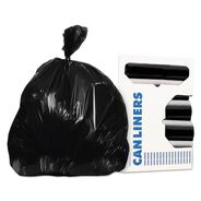 PRODUCTS | AccuFit 30 in. x 45 in. 23 gal. 0.9 mil. Linear Low Density Can Liners with AccuFit Sizing - Black (200/Carton)