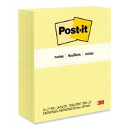 PRODUCTS | Post-it Notes 655 3 in. x 5 in. Original Pads - Canary Yellow (100-Sheets/Pad, 12-Pads/Pack)