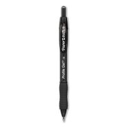 PENS | Paper Mate Profile 1 mm Retractable Gel Pen - Black Ink/Translucent Black Barrel/Bold (1-Dozen)