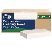 FOOD SERVICE | Tork 1-Ply 5 x 10.75 Foodservice Cleaning Towel - White (1/Carton)