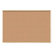 PRODUCTS | U Brands 2872U00-01 70 x 47 Cork Bulletin Board - Tan Surface/Birch Wood Frame