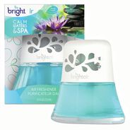 PRODUCTS | BRIGHT Air BRI 900115 Scented Oil Air Freshener, Calm Waters And Spa, Blue, 2.5 oz. (6/Carton)