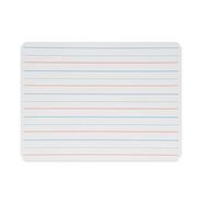 OFFICE AND OFFICE SUPPLIES | Flipside 12 in. x 9 in. Magnetic 2-Sided Red/Blue Ruled Dry Erase Board - White Surface (12/Pack)