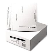 PRODUCTS | Quality Park 8.5 in. x 6 in. Square Flap Redi-Strip Closure Disk/CD Foam-Lined Mailers - White (25/Box)