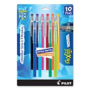 OFFICE AND OFFICE SUPPLIES | Pilot FriXion ColorSticks Fine 0.7 mm Erasable Gel Pen - Assorted Ink and Barrel Colors (10/Pack)