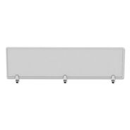 OFFICE DESKS AND WORKSTATIONS | Alera 65 in. x 0.5 in. x 18 in. Polycarbonate Privacy Panel - Silver/Clear