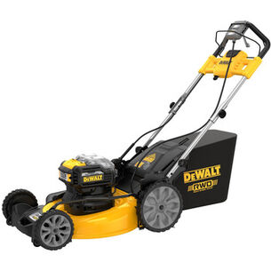 LAWN MOWERS | Dewalt DCMWSP255Y2 2X20V MAX Brushless Lithium-Ion 21-1/2 in. Cordless Rear Wheel Drive Self-Propelled Lawn Mower Kit with 2 Batteries (12 Ah)