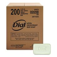 SKIN CARE AND HYGIENE | Dial Professional 10923 00098 2.5 oz. Unwrapped Antibacterial Deodorant Bar Soap - lean Fresh Scent (200/Carton)